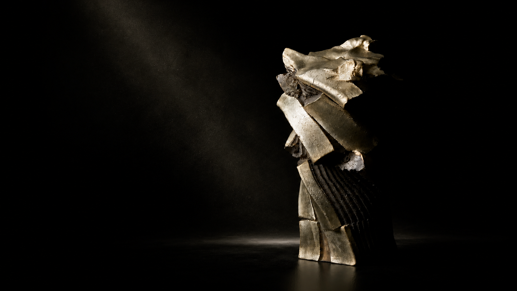 Sculptural ceramic work by Shozo Michikawa